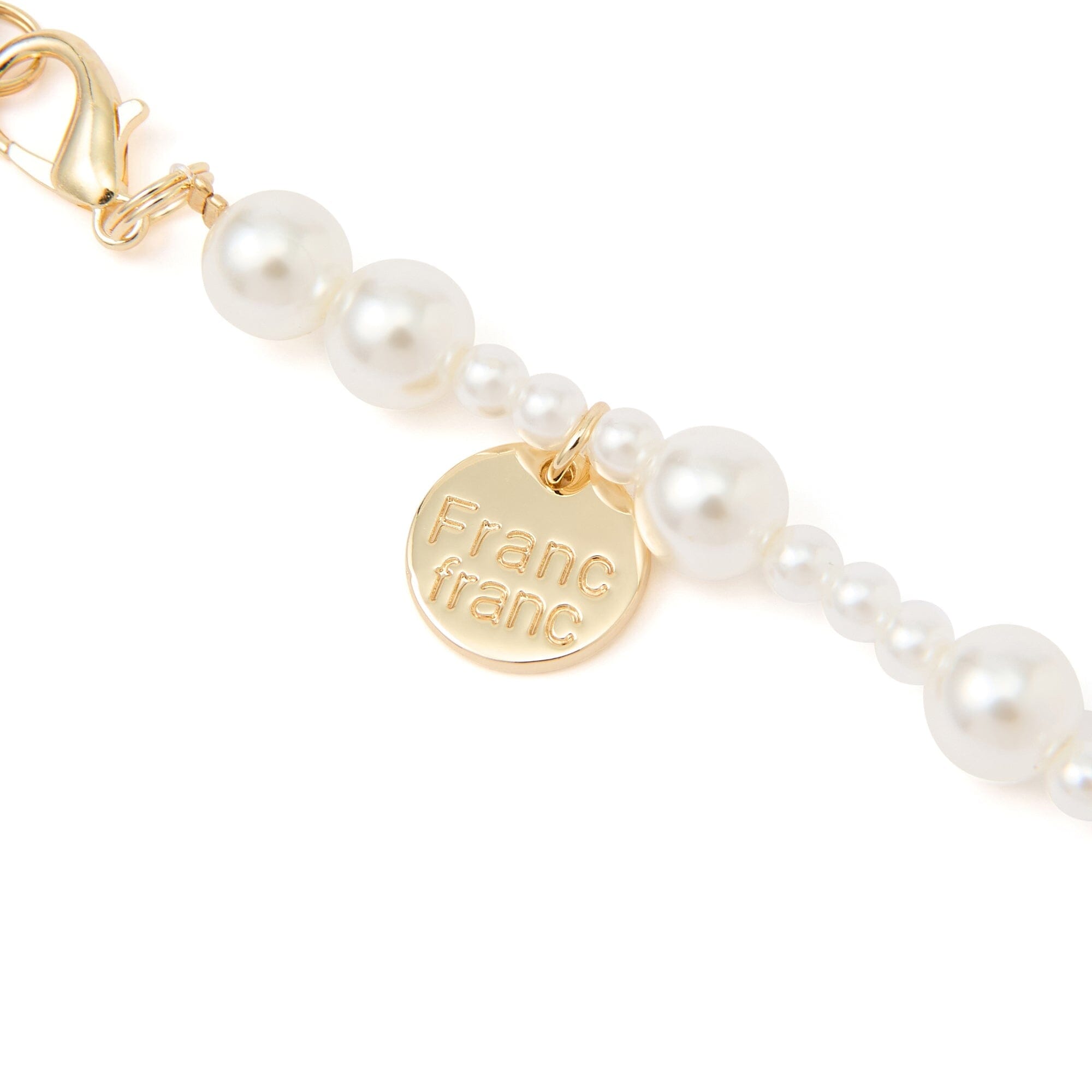 Frais Hand Strap Pearl White