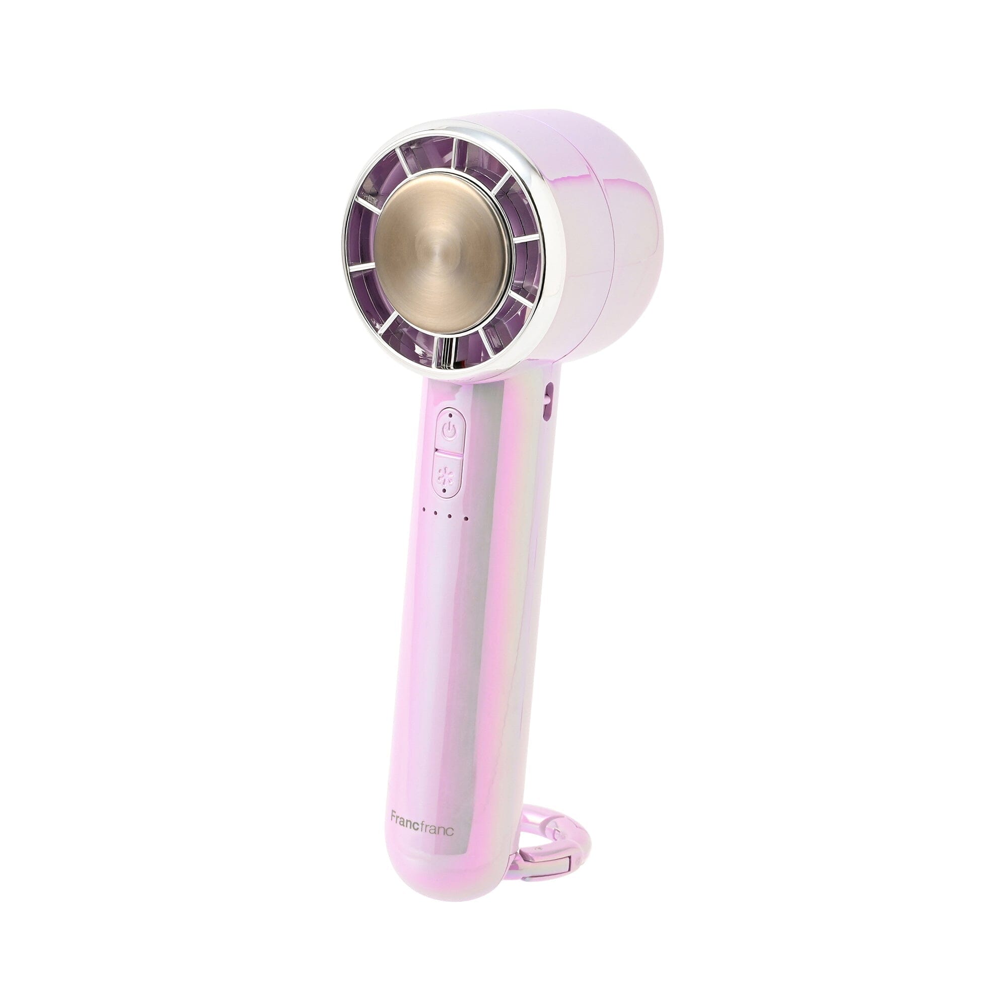 Frais Ice Plate Handy Fan Aurora Purple