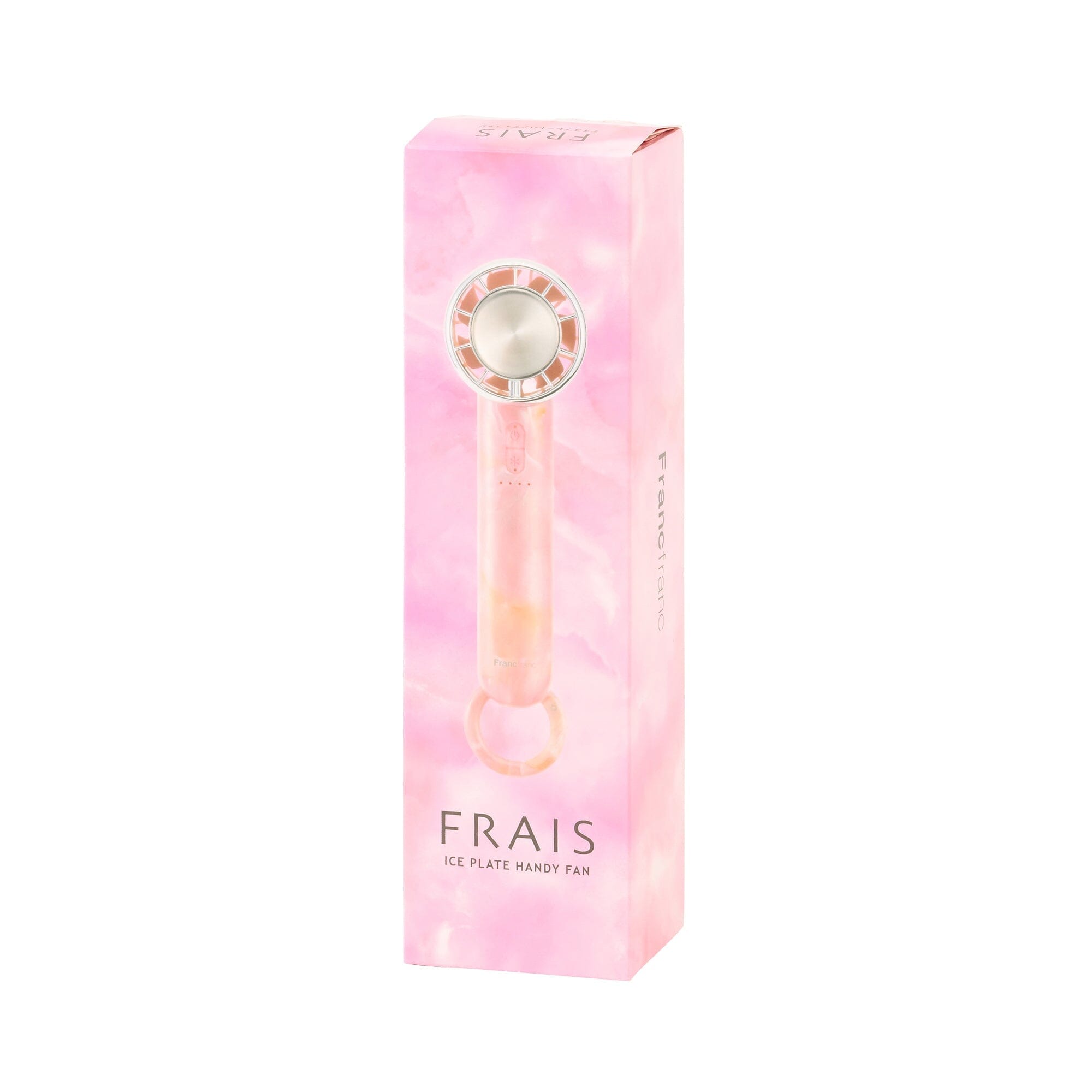 Frais 冰感手持風扇 大理石粉紅色