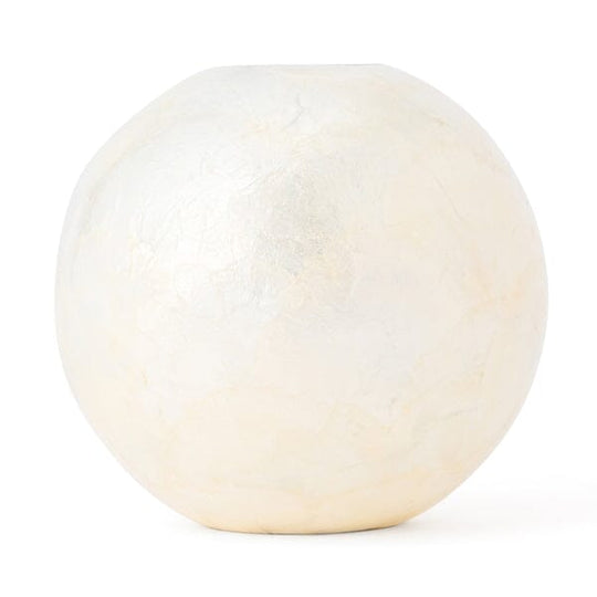 Shell Flower Vase 2 Medium White