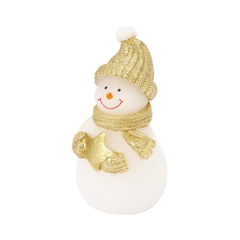 Led Candle Snowman