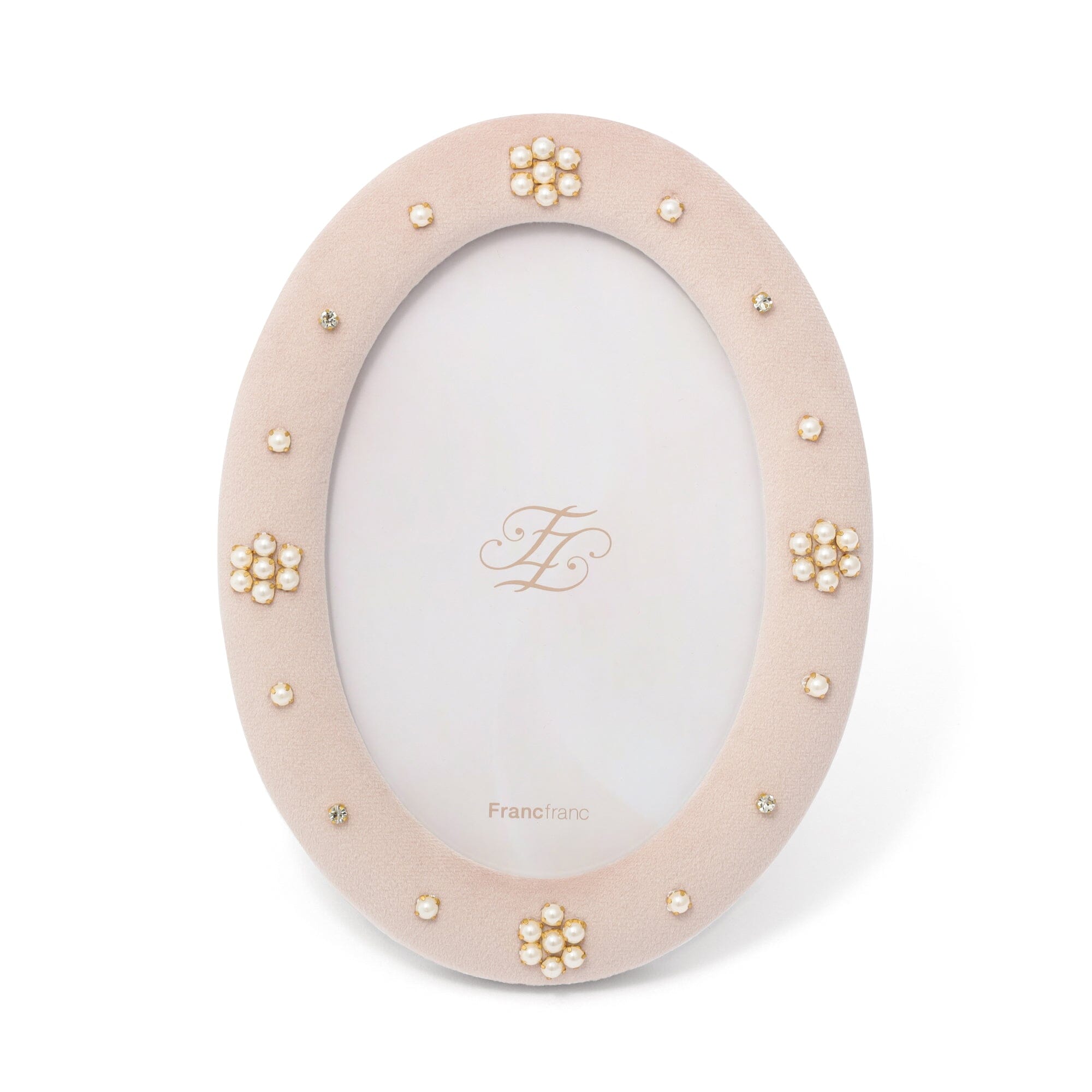 Bijou Velour Frame Light Pink