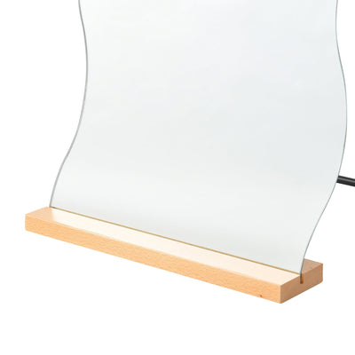 Wave Stand Mirror