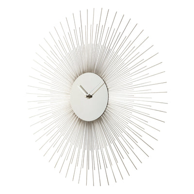 Sonne Wall Clock Silver