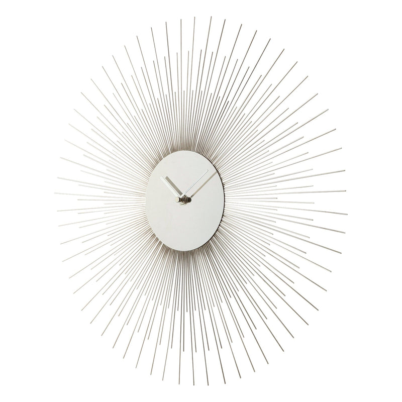 Sonne Wall Clock Silver