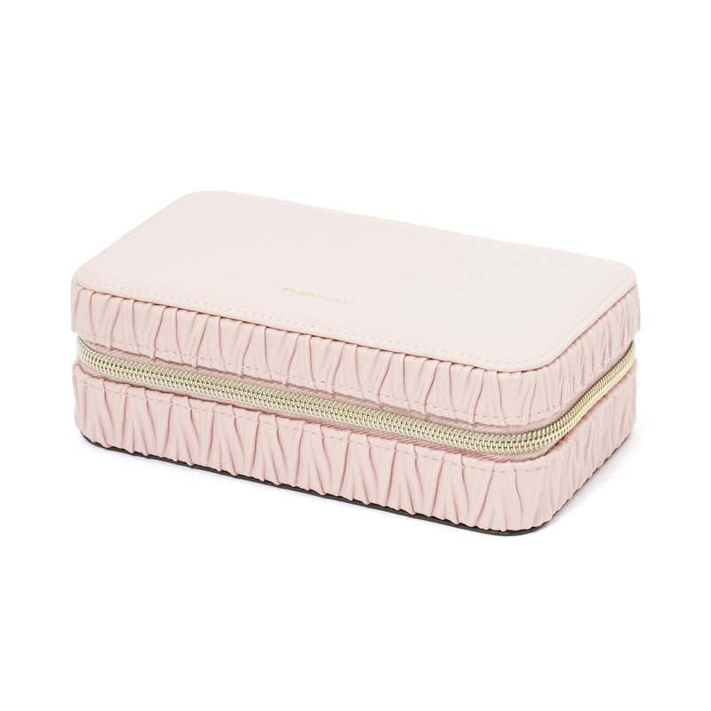 Emboss Travel Jewelry Box Medium Pink