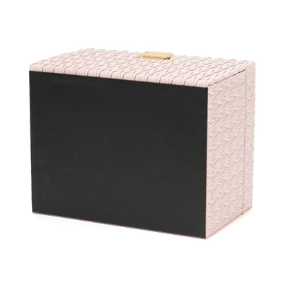 Emboss Jewelry Box Large Pink