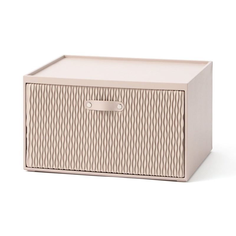 Wave Stacking Drawer Medium Beige