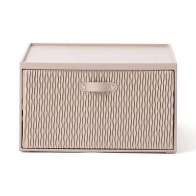 Wave Stacking Drawer Medium Beige