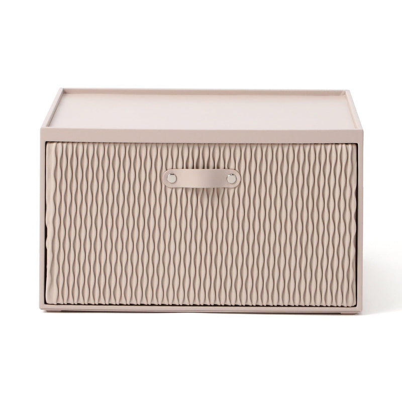 Wave Stacking Drawer Medium Beige