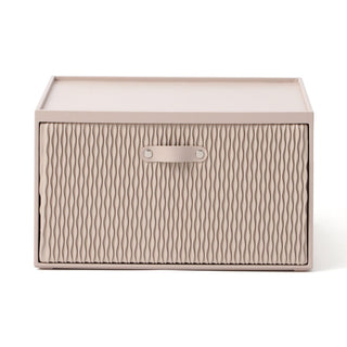 Wave Stacking Drawer Medium Beige