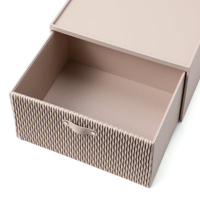 Wave Stacking Drawer Medium Beige
