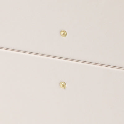 Embossed Stacking Drawer Large Ivory