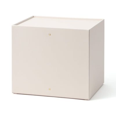 Embossed Stacking Drawer Large Ivory