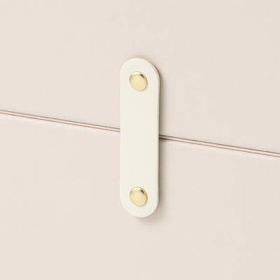 Embossed Stacking Drawer Large Ivory