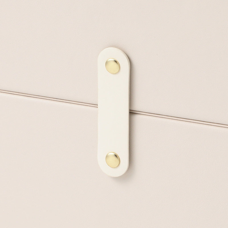 Embossed Stacking Drawer Large Ivory