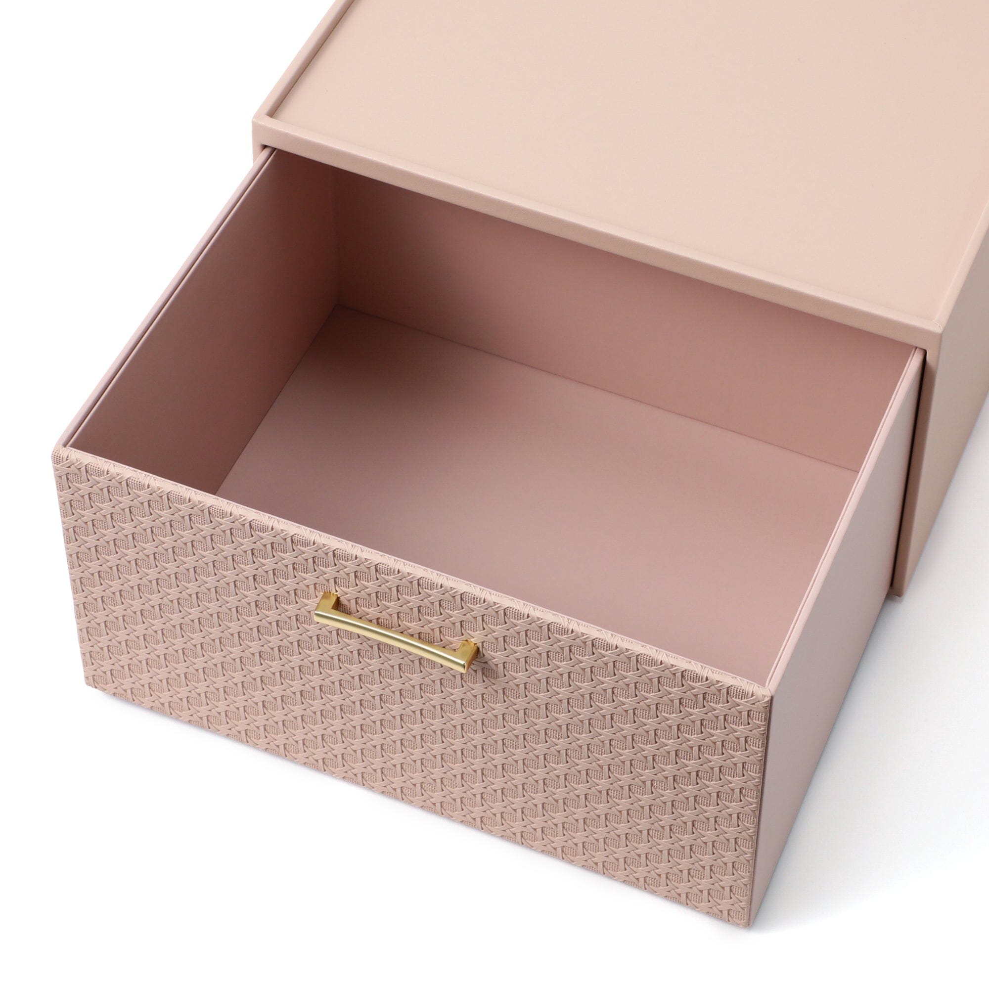 Embossed Stacking Drawer Medium Pink