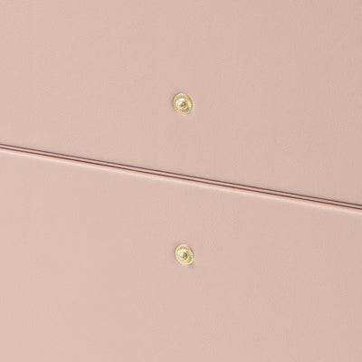 Embossed Stacking Drawer Large Pink