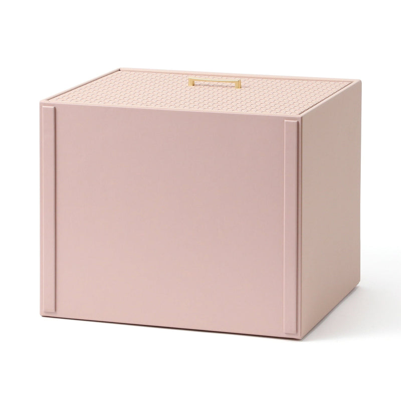 Embossed Stacking Drawer Large Pink