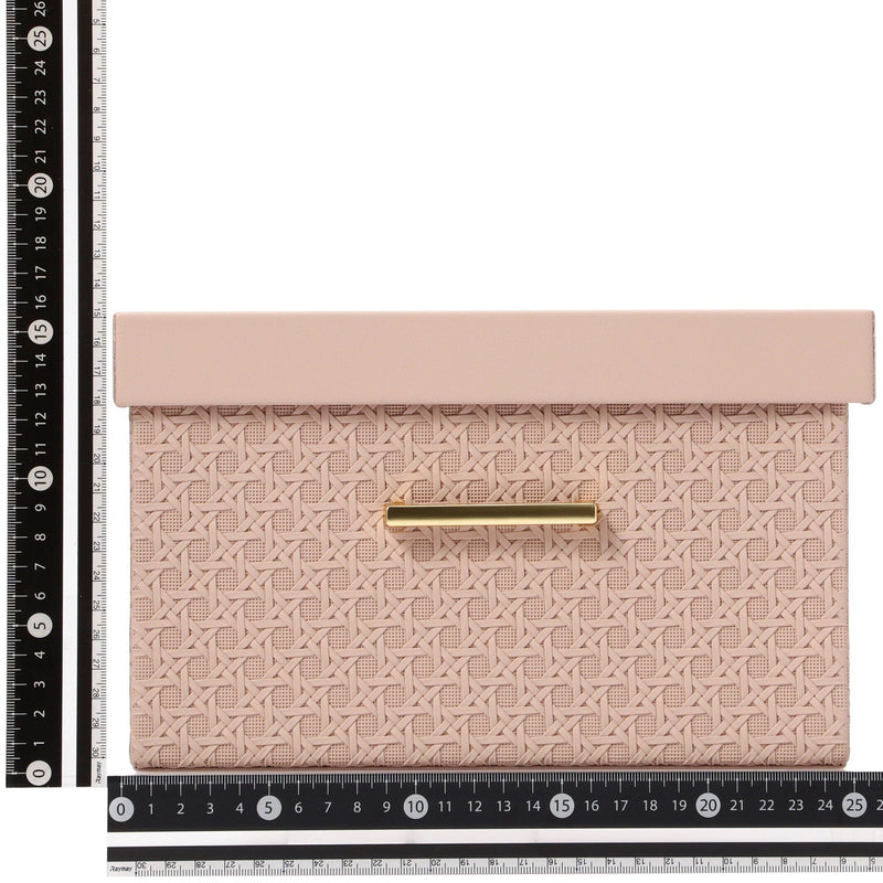 Embossed Box Large Pink
