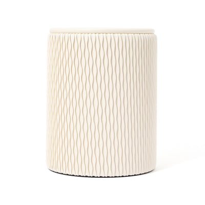 Wave Dust Box Small Ivory