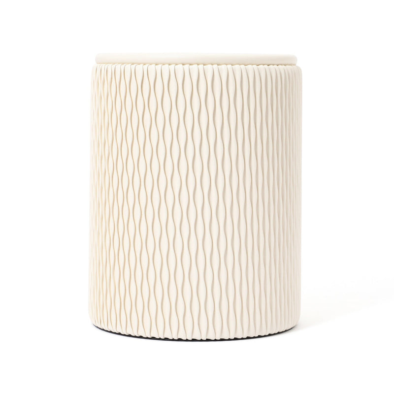 Wave Dust Box Small Ivory