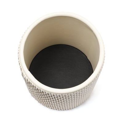 Wave Dust Box Small Ivory