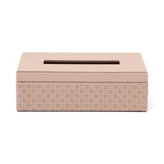 Embossed Tissue Box Pink