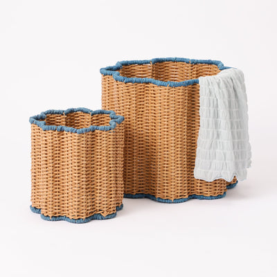 Piping Basket Medium Blue