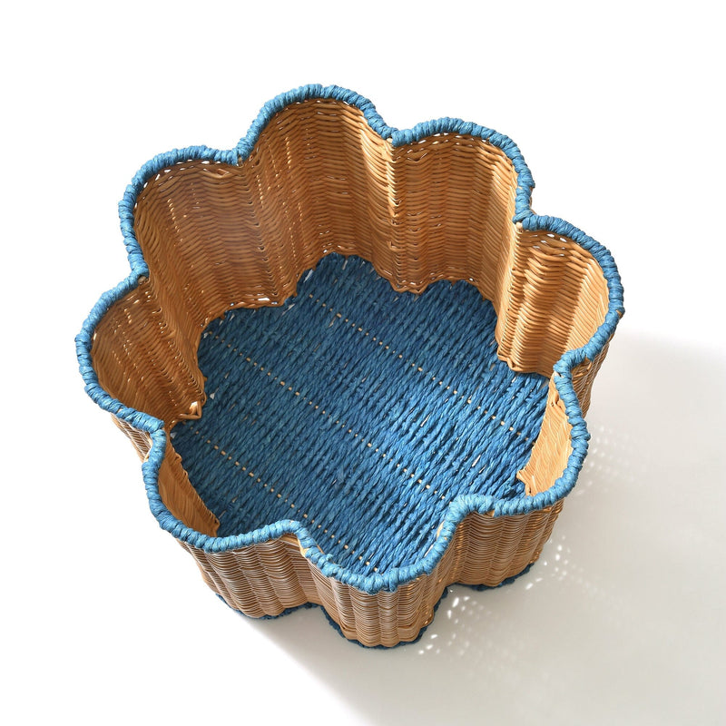 Piping Basket Medium Blue