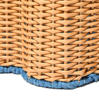 Piping Basket Medium Blue