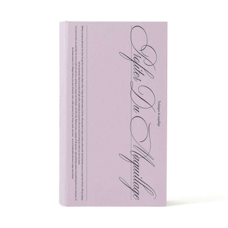 Book Tissue Box Typography Light Pink