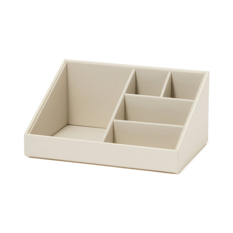 Stacking Cosmetic Organizer Ivory