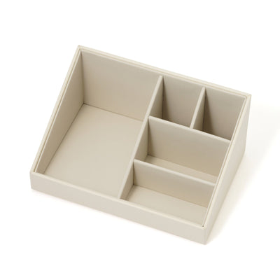 Stacking Cosmetic Organizer Ivory