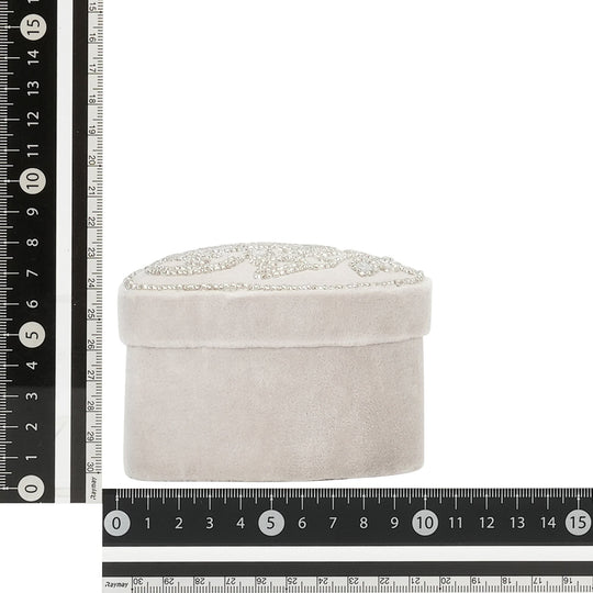 Beaded Embroidery Multi-Box Gray