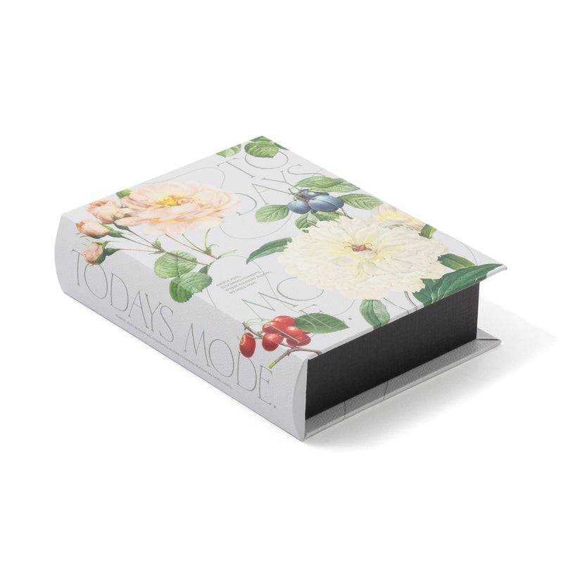 Book Box Flower Small Light Beige