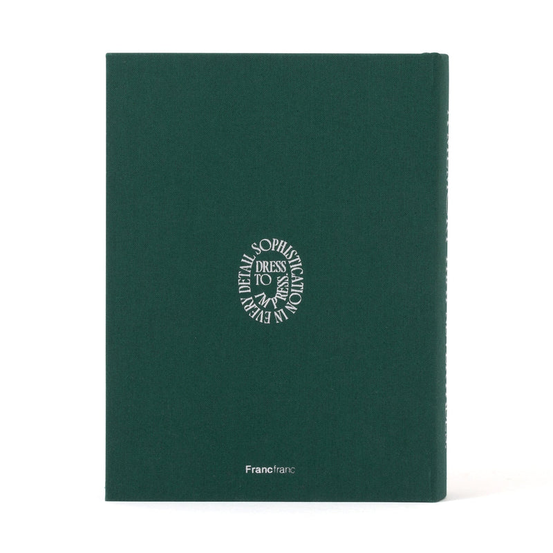 Book Box Typography Small Green