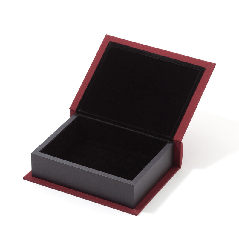 Book Box Typography Small Red