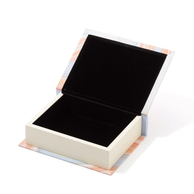 Book Box Marble Small Orange