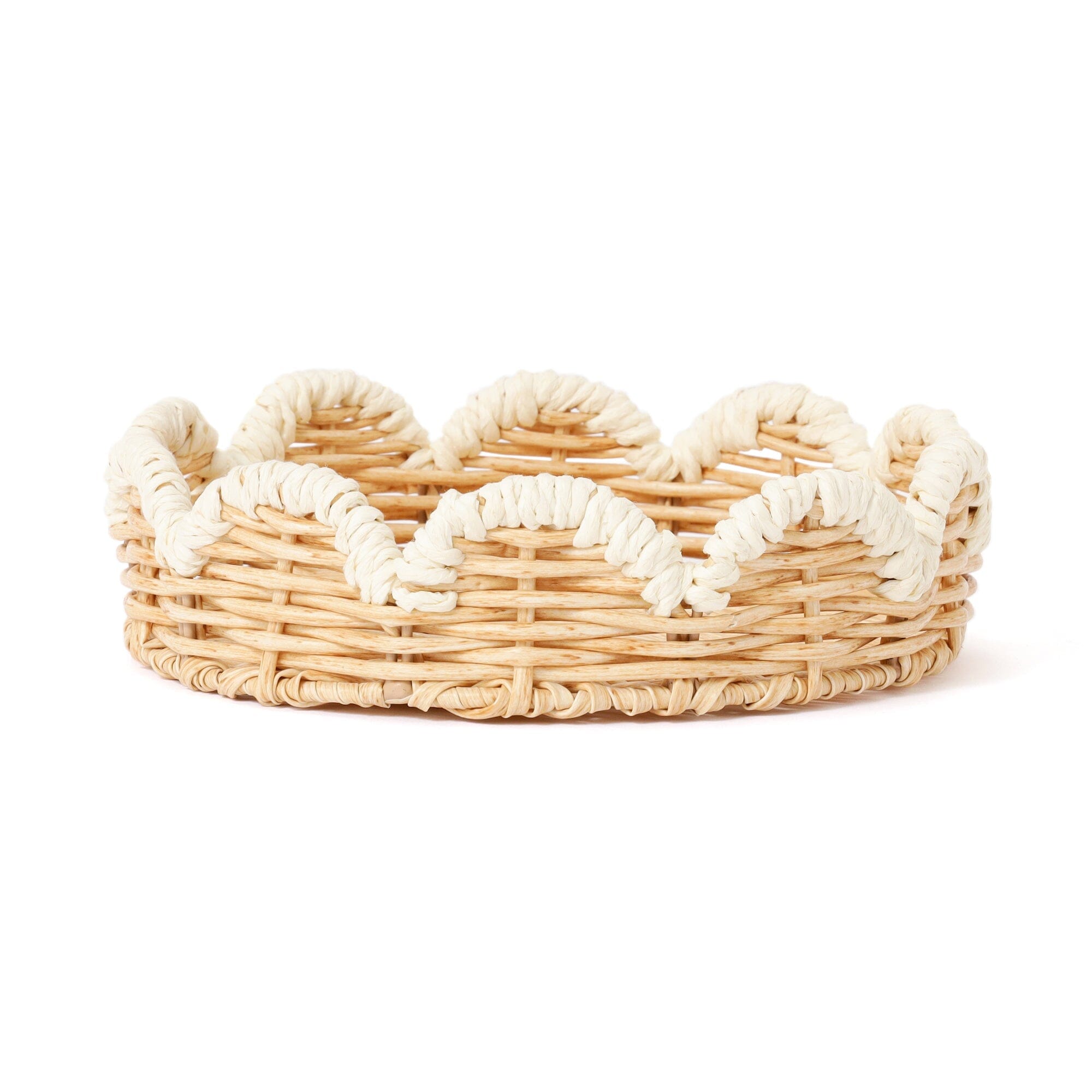 Scallop Tray White
