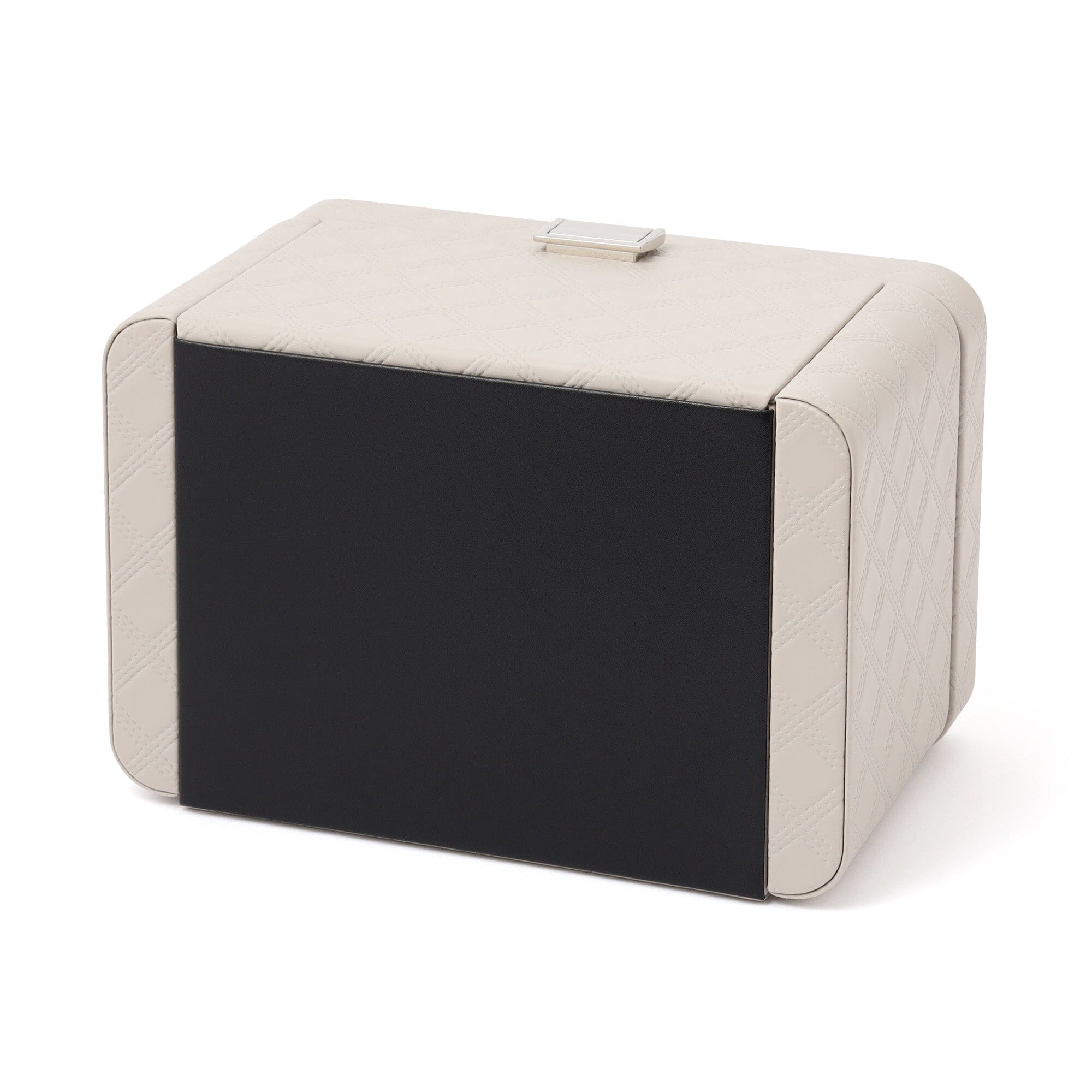 Quilt Jewelry Box Gray