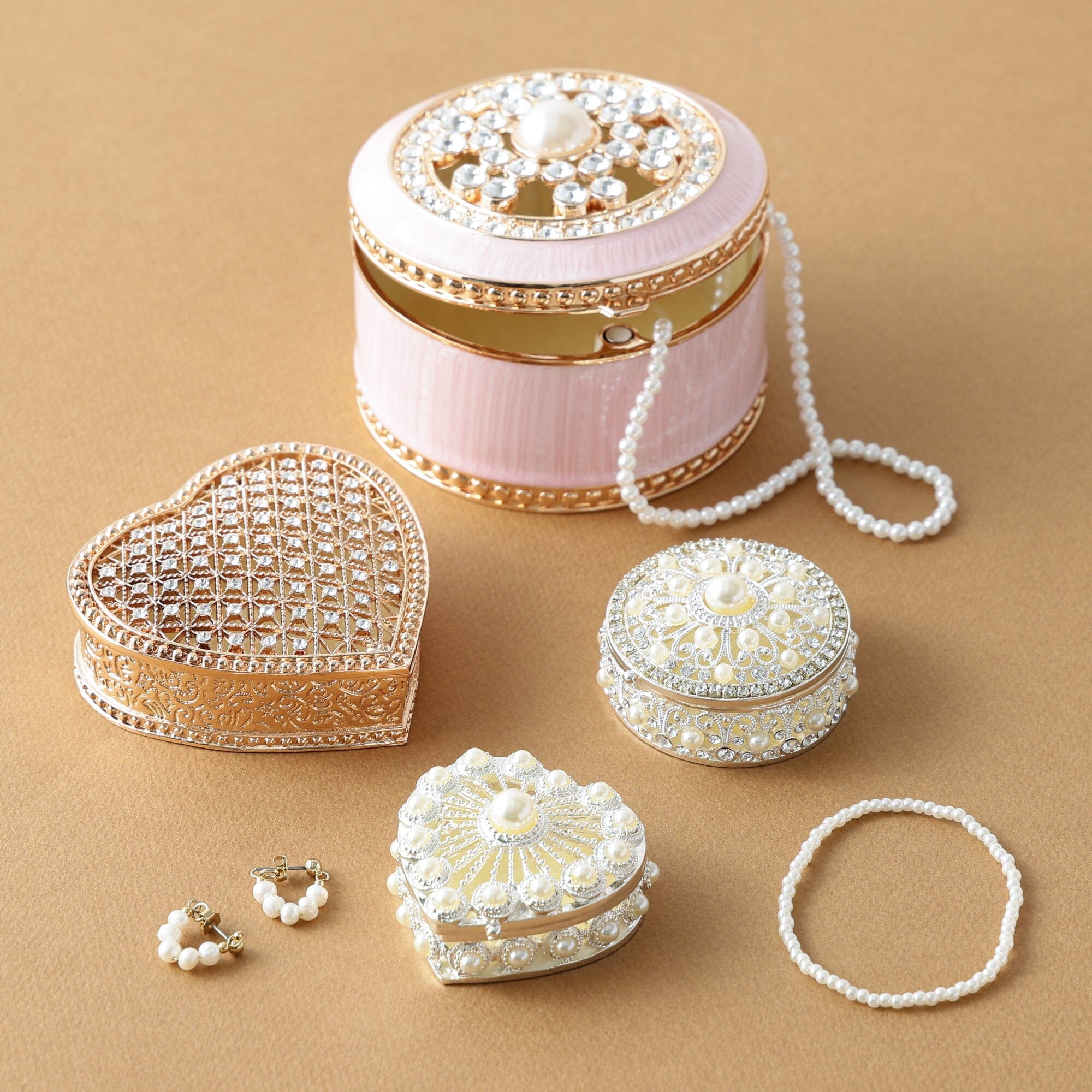 Salli Jewelry Case Heart Small