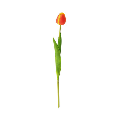 Artflower Real Touch Tulip  Orange