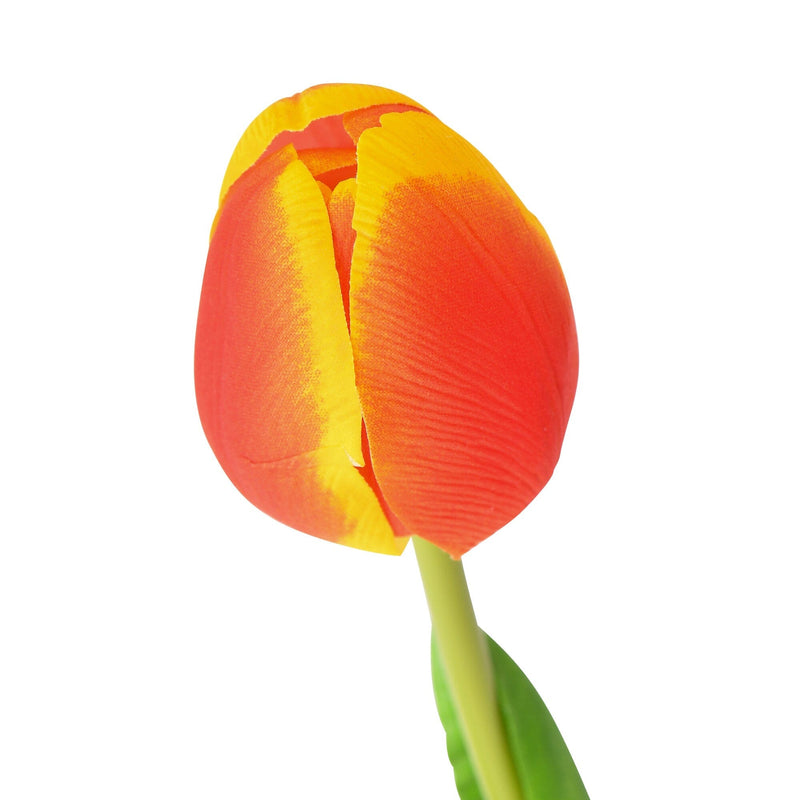 Artflower Real Touch Tulip  Orange