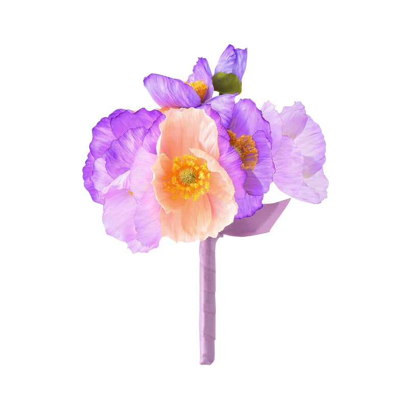 Petit Bouquet Poppy Mix  Purple