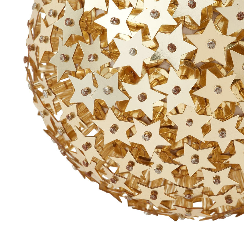 Beads Ornament Ball Star Gold