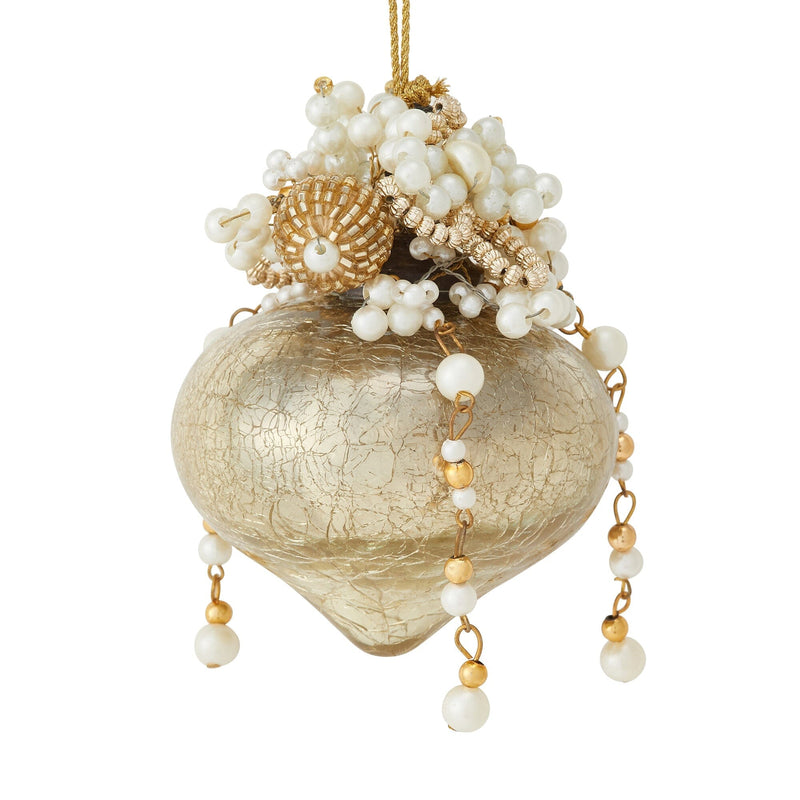 Beads Ornament Gold Pearl