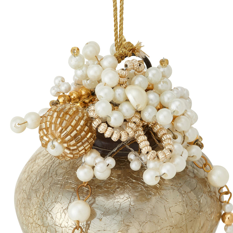 Beads Ornament Gold Pearl