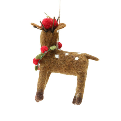 Fabric Ornament Reindeer