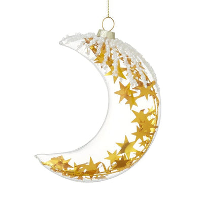 Glass Ornament Moon